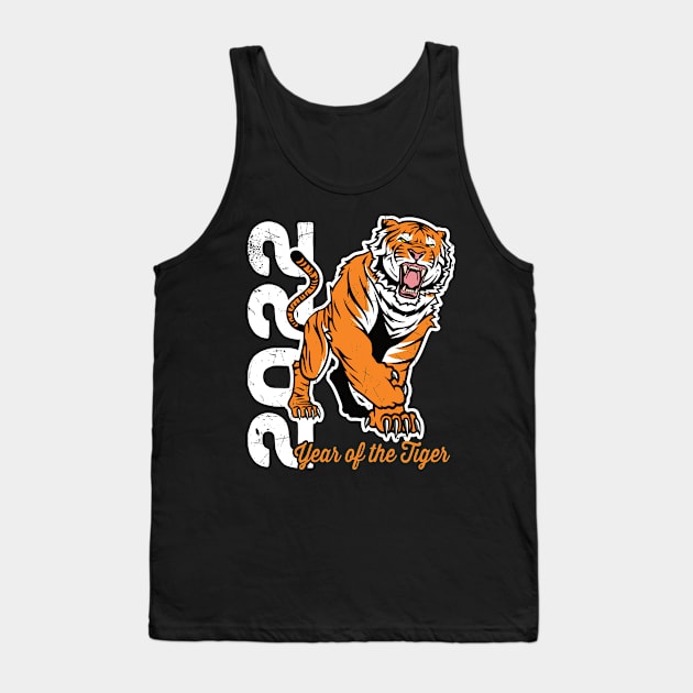 Year of the Tiger 2022 Tank Top by RadStar